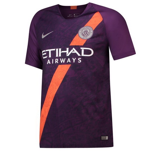 Tailandia Camiseta Manchester City Tercera equipación 2018-2019 Purpura